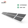 Traqueur solaire automatique de généralistes à axe unique horizontal de la vente chaude 120Pv 66Kw
